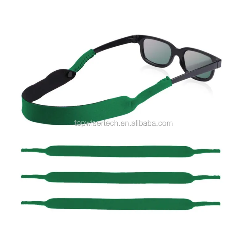 Keenso Glasses Strap Adjustable Anti-slip Plastic Glasses Strap 5Pcs/Set String Strap Cord Holder for Diving Sport Hiking Riding 