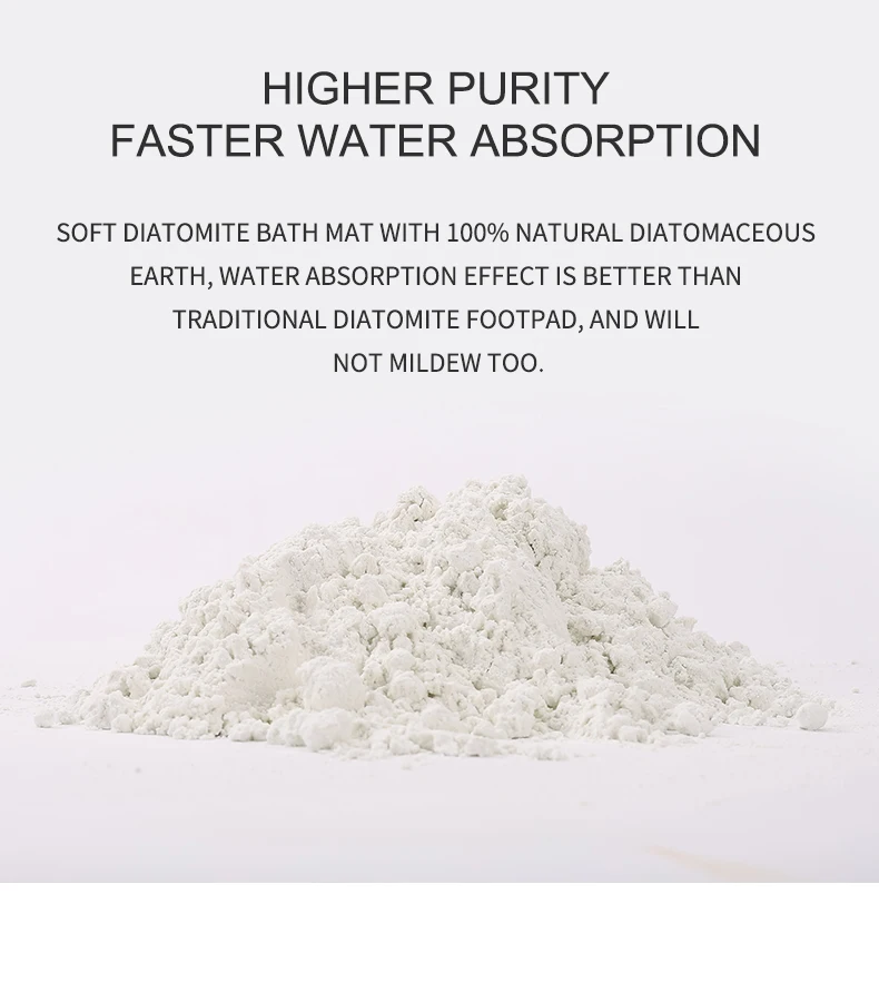 soft diatomite bath mat warm feet in light weight
