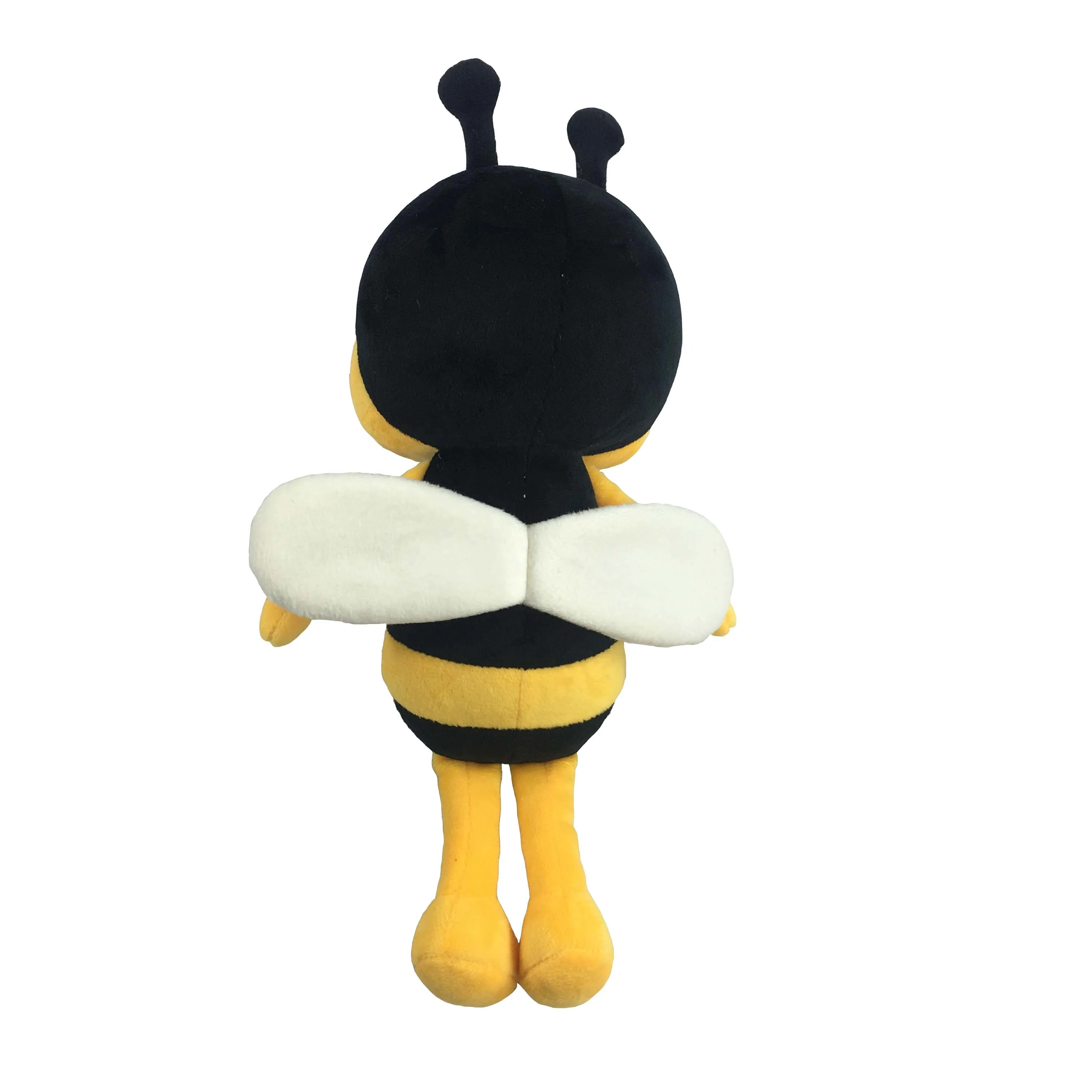 Wholesale Custom Cute Plush Honey Bee Soft Stuffed Animals Yellow Bee