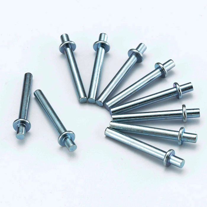 
Custom Double-sided Countersunk Head Pull Rivets Double Flat Head Rivet Fasteners Rivets 
