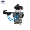 Reasonable price pneumatic actuator 24v solenoid valve with both internal and external corrosion protection having honed
