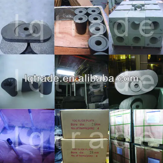 1qc 2qc Sliding Slide Gate Plate Refractory For Casting Ladle - Buy 1qc ...