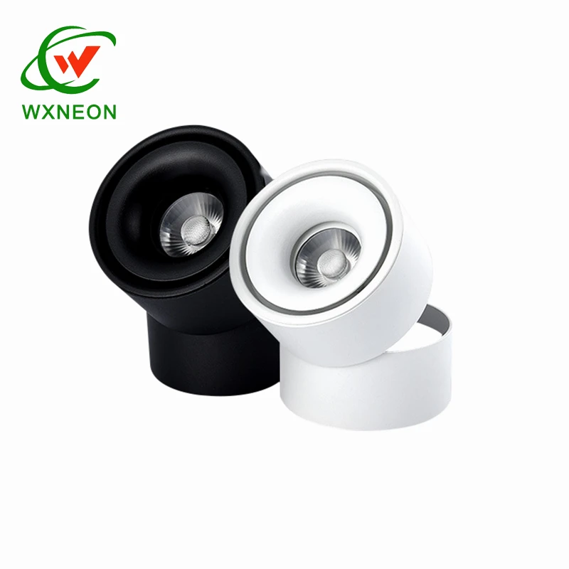 10W LED Ceiling Downlight Foldable Surface Mounted COB Spot Lighting