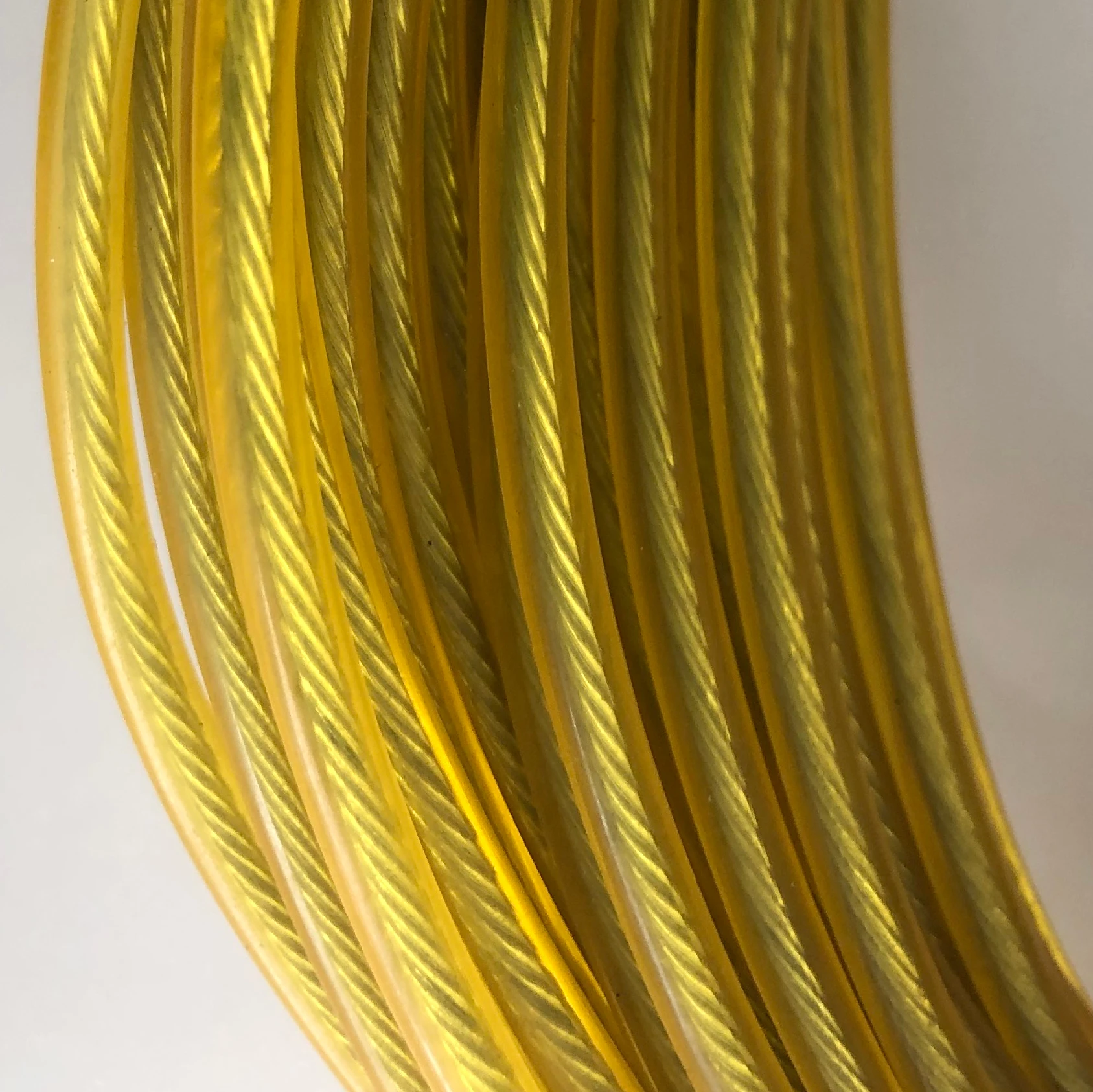 Pvc Flexible PVC Handle Rope Pvc Clothesline Core With Synthetic Yarn ...