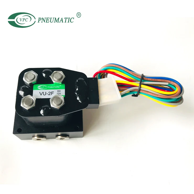 3/8 Npt 1/4npt Vu4 Air Suspension Solenoid Valve Air Ride 4 Corner