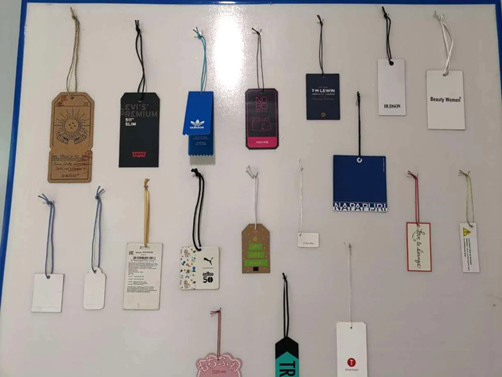 Hang Tag String Knotted Stretch Loops,Slipknot Elastic Loop For Tags