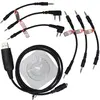 6 in 1 USB programming cable for kenwood,baofeng,,yaesu ,mag one a8,for icom etc walkie talkie