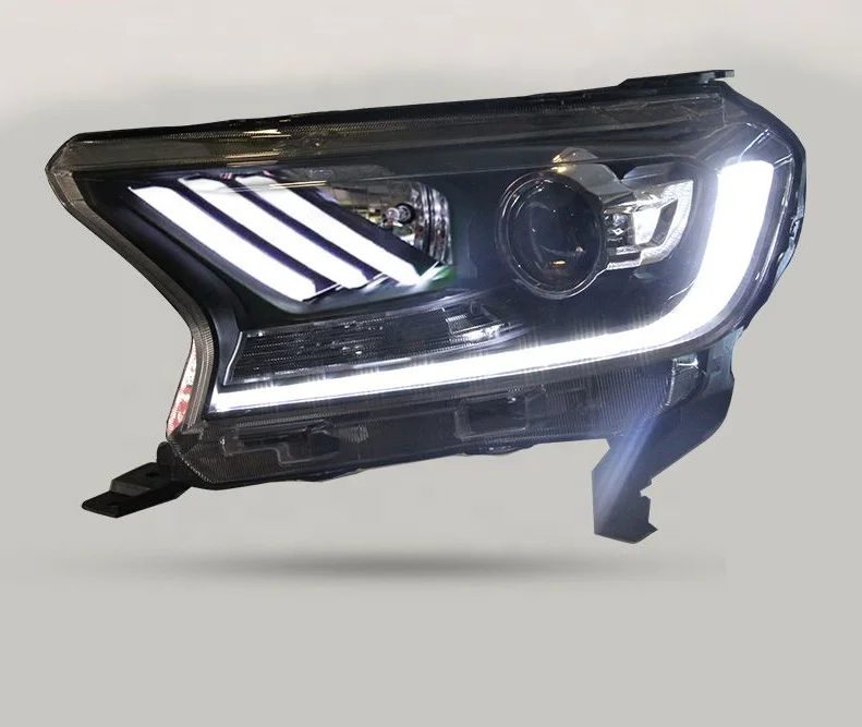 vland  wholesales factory auto car accessory LED headlights 2016-2019  front light For Ford ranger