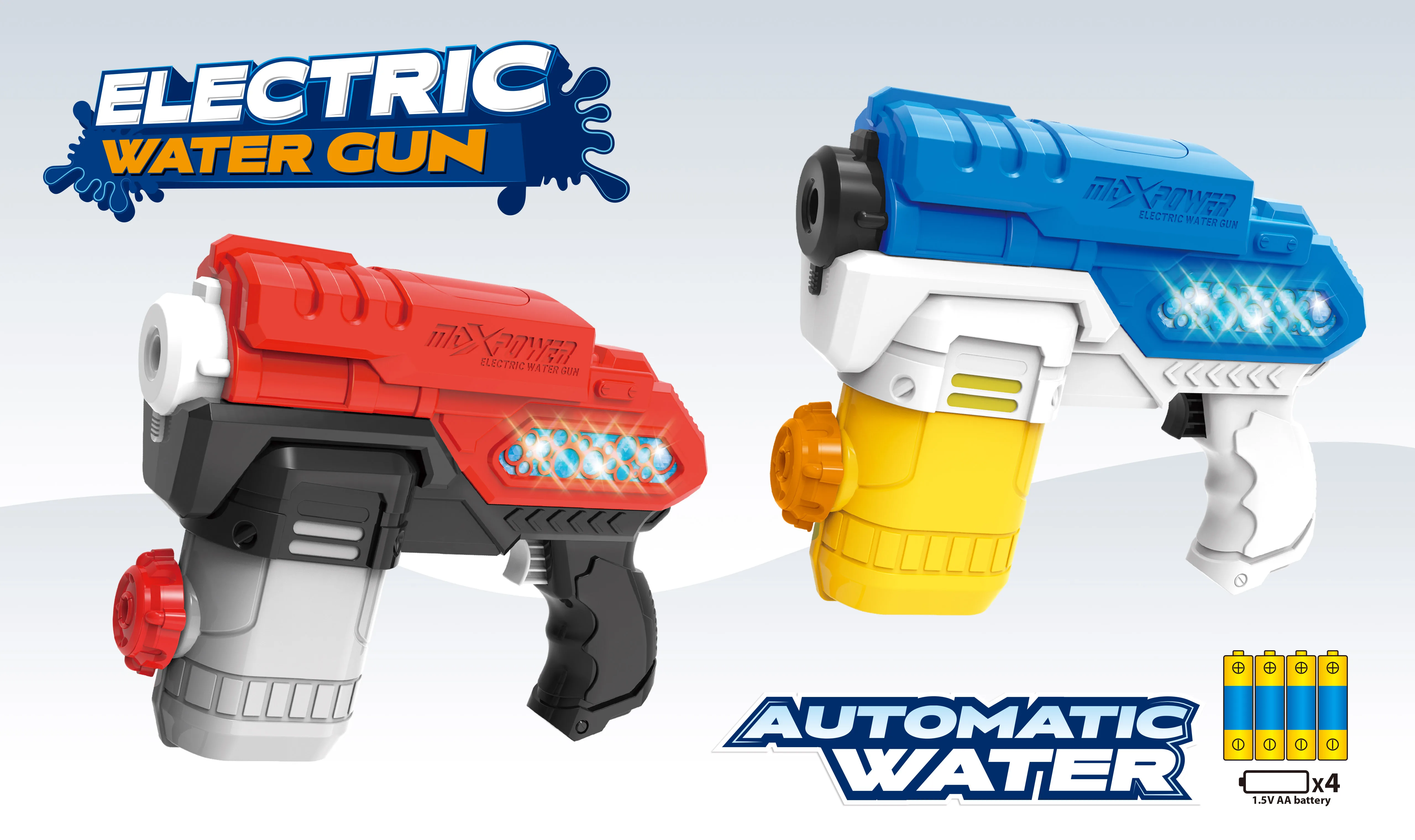 Summer Children's Water Gun Toy Party Swimming Pool Light Electric