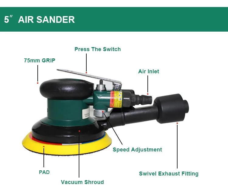 Dust Free Polisher Orbital Sander For Metal And Wood Working Buy Wood