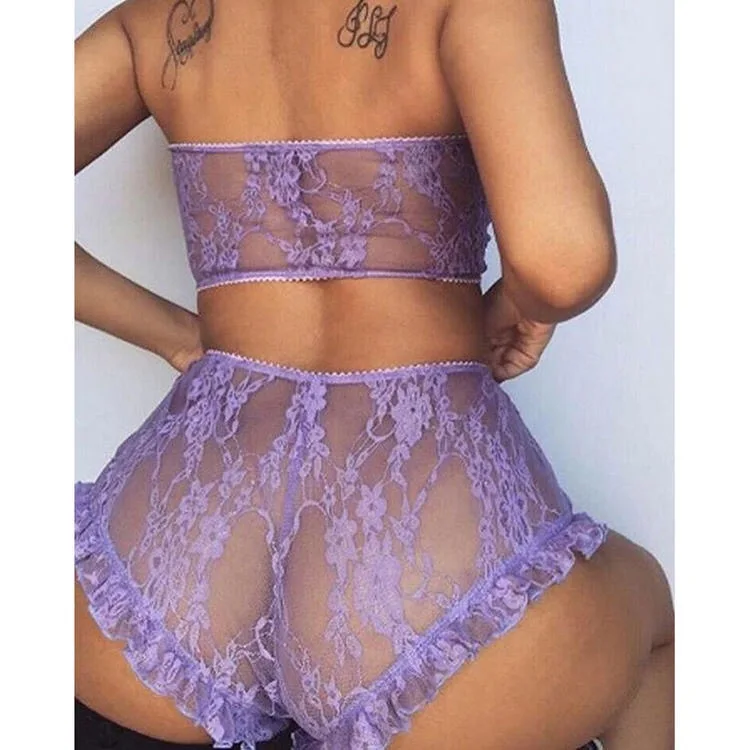 
european fashion high quality hollow-out sleepwear lace sexy lingeries underwear lingerie 