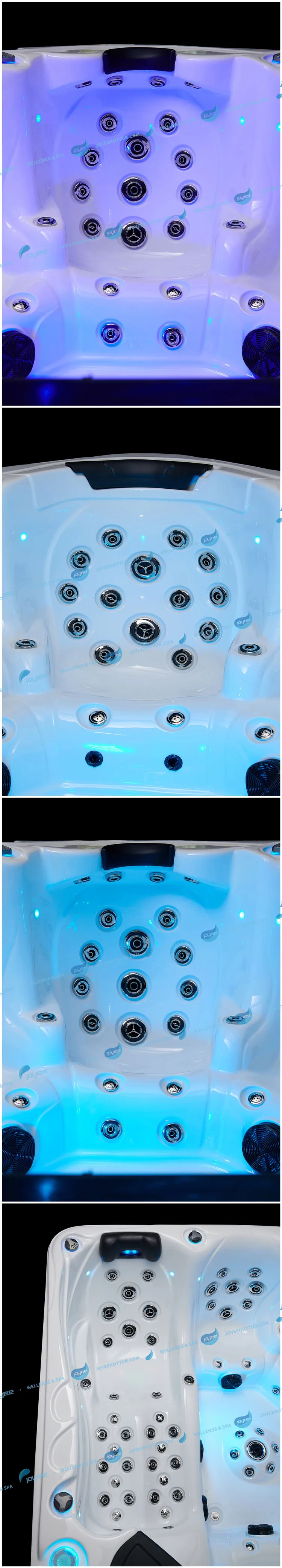 Joyee High Quality Hot Tub Combo Sex Massage Spa With Tv Large Spa For
