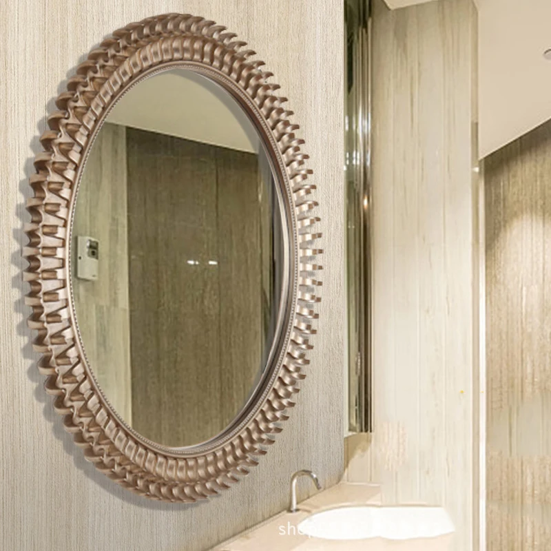 MOK All Testing Passed Bathroom Decorative Factory Sale Polygon Frame Mdf Mirror