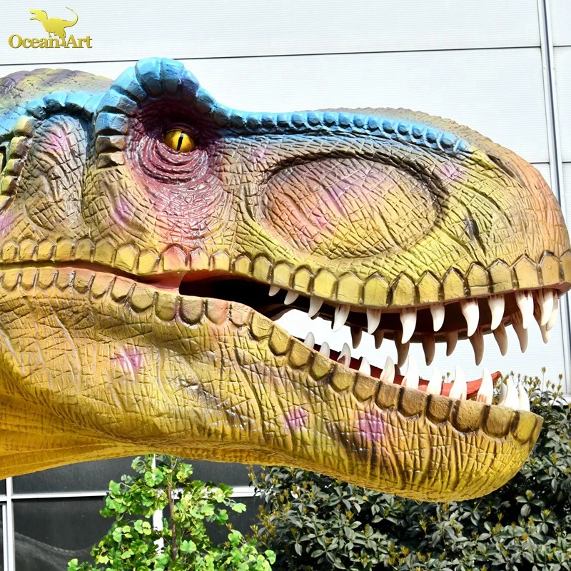 Dinosaurio Parque Realista Animatronic Artificiales Dinosaurio Montable ...