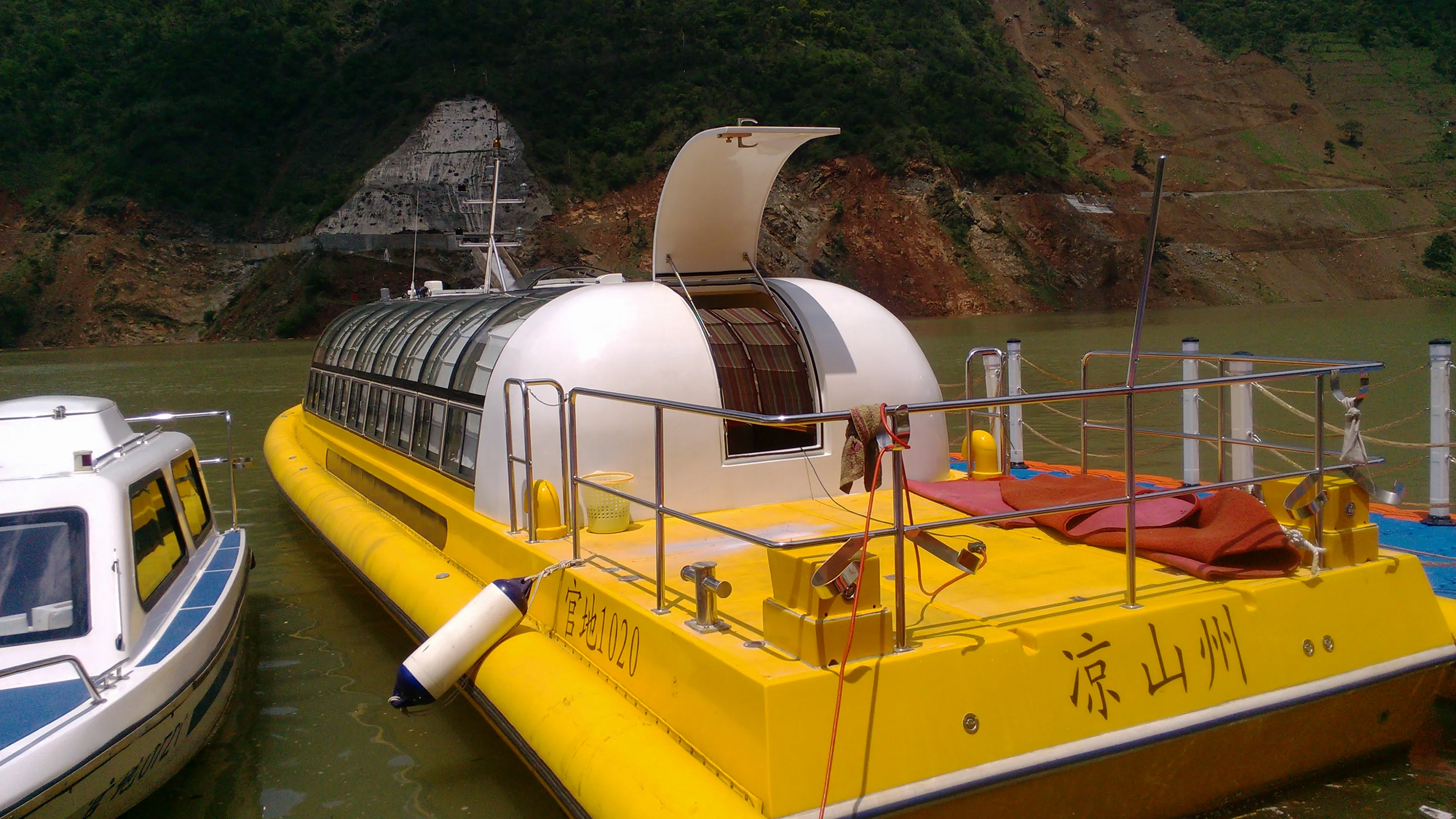 11.5M Fiberglass Passenger Ferry Boat For