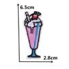 fashion pattern hot melt adhesive iron on applique embroid embroidery collar patch clothes sticker jacket