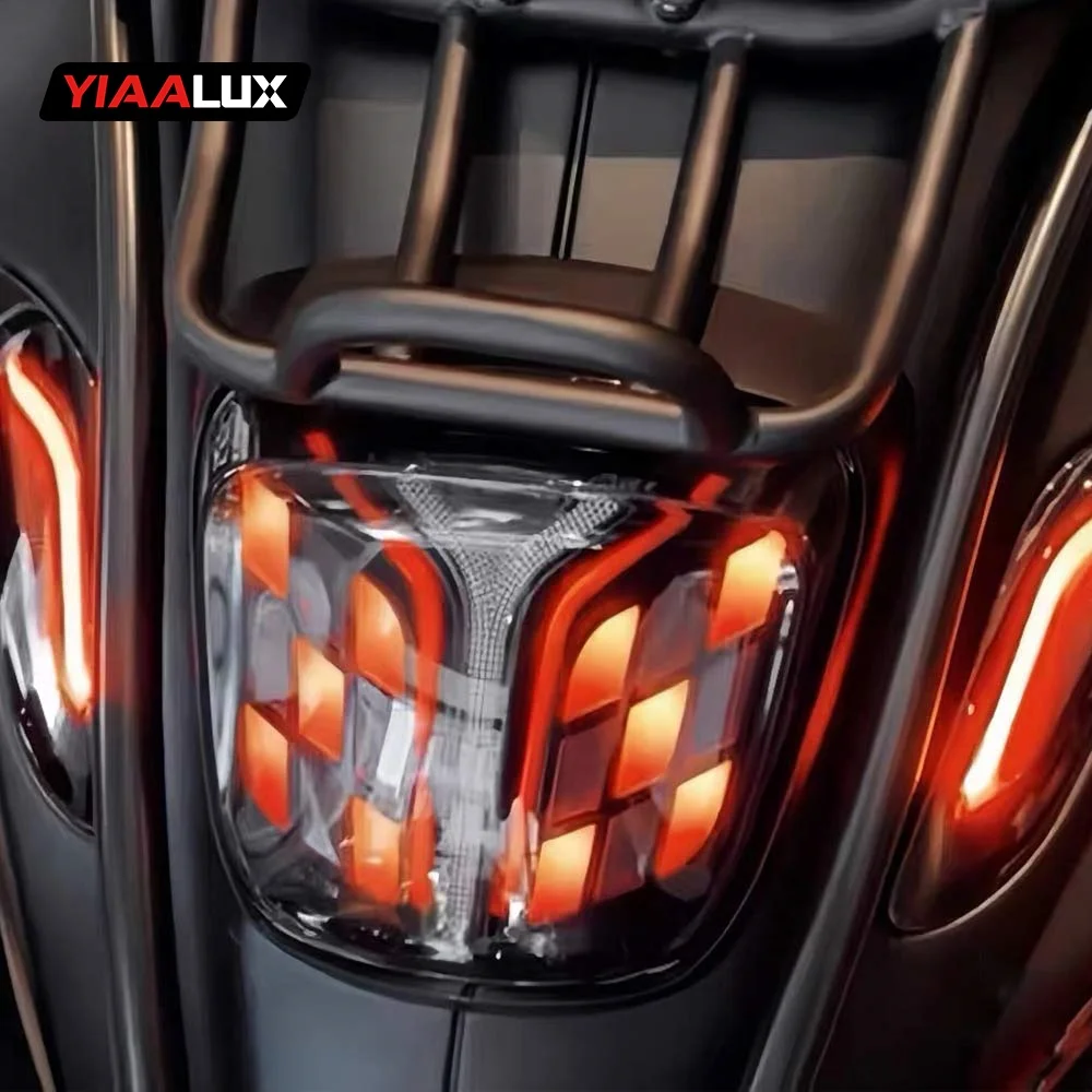 product led rear brake light new stop lamp tail light for piaggio for vespa sprint primavera 150 scooter-14