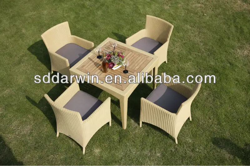 Best Deals Patio Garden Furniture Wicker Table And Chairs Aluminum