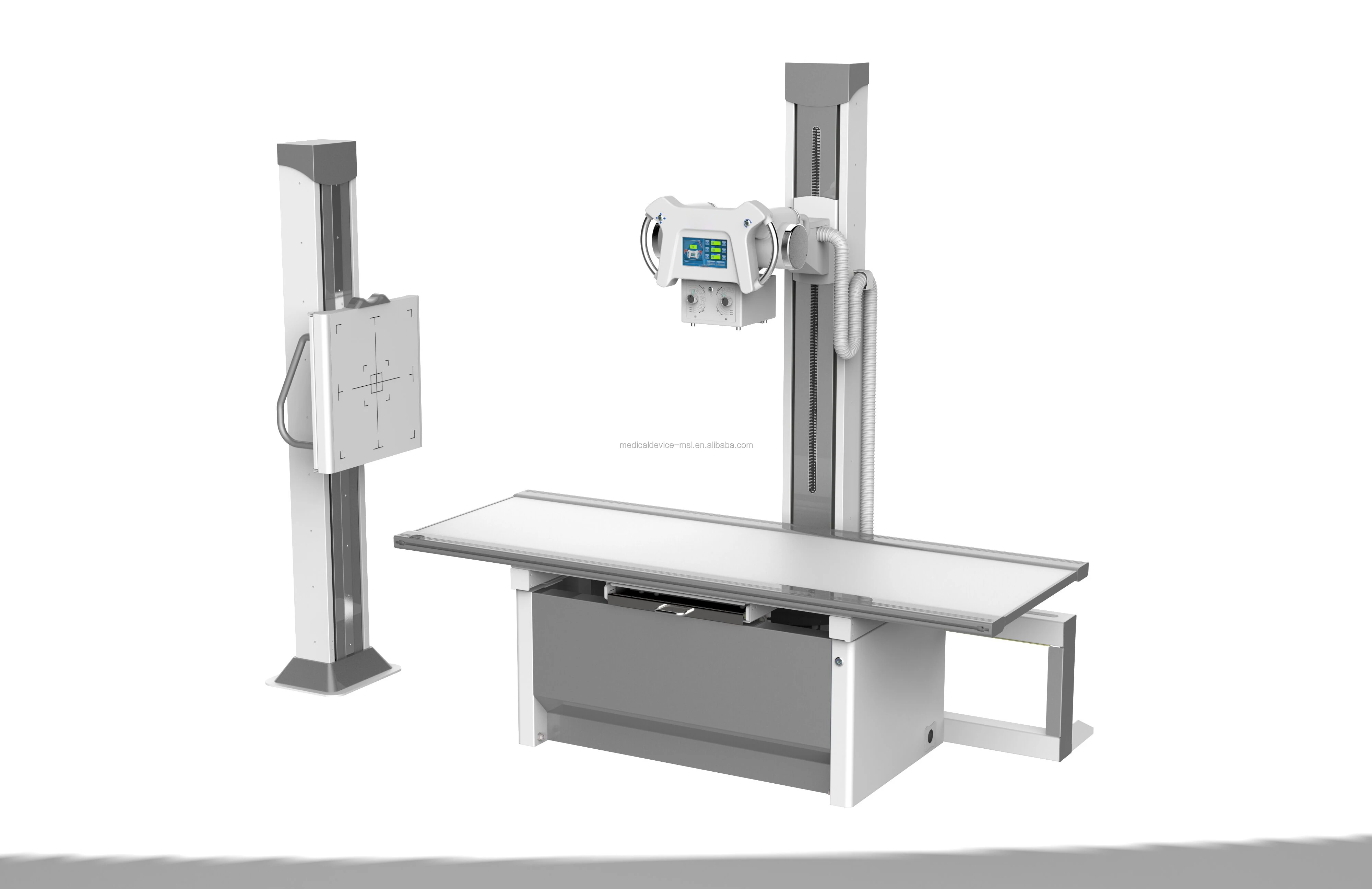 Medical Diagnosis High Frequency X Ray Machine Floormounted Digital