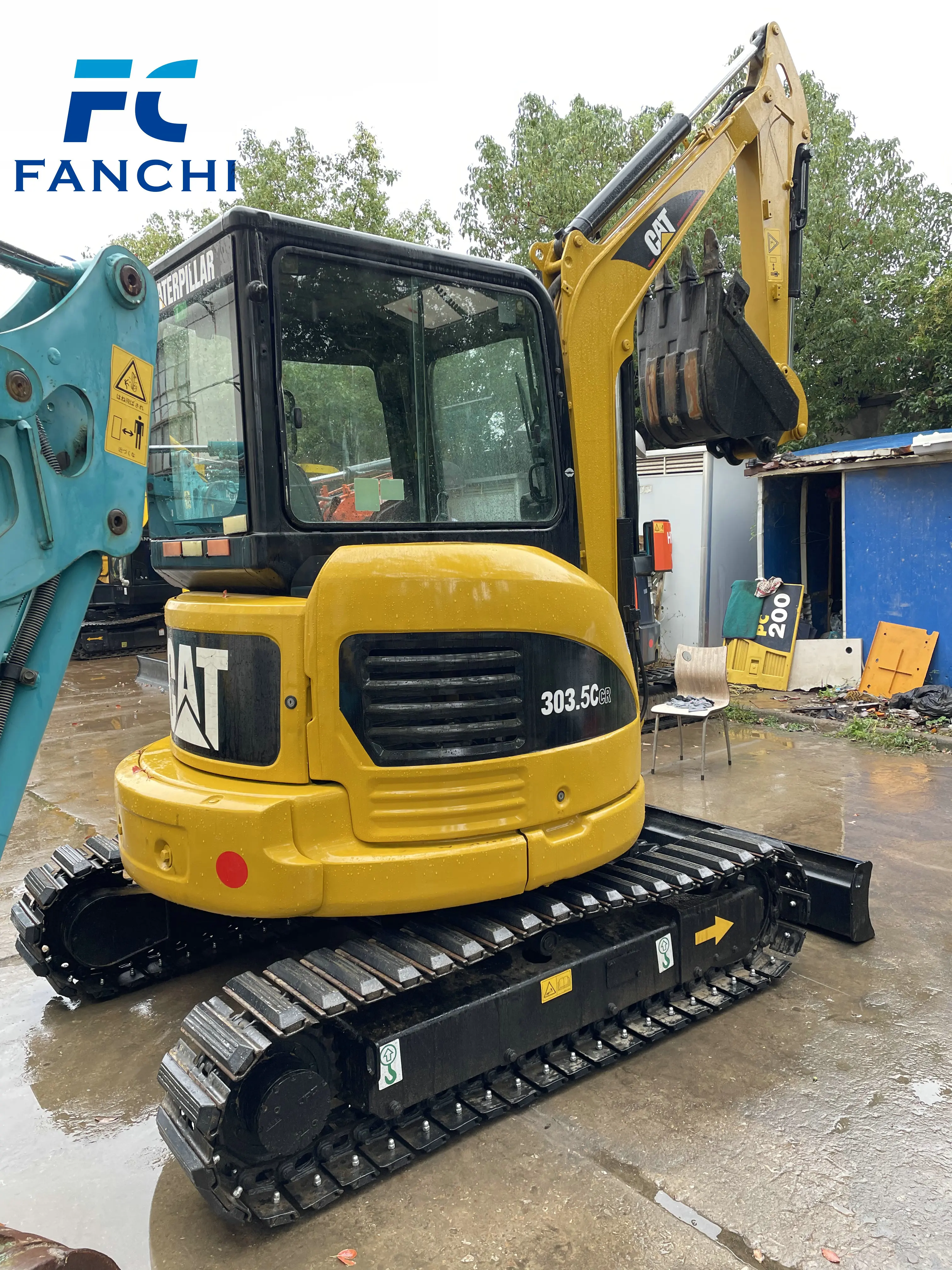 Japan Made 98% New Cat 303.5 Excavator - 3.5ton Mini Digger