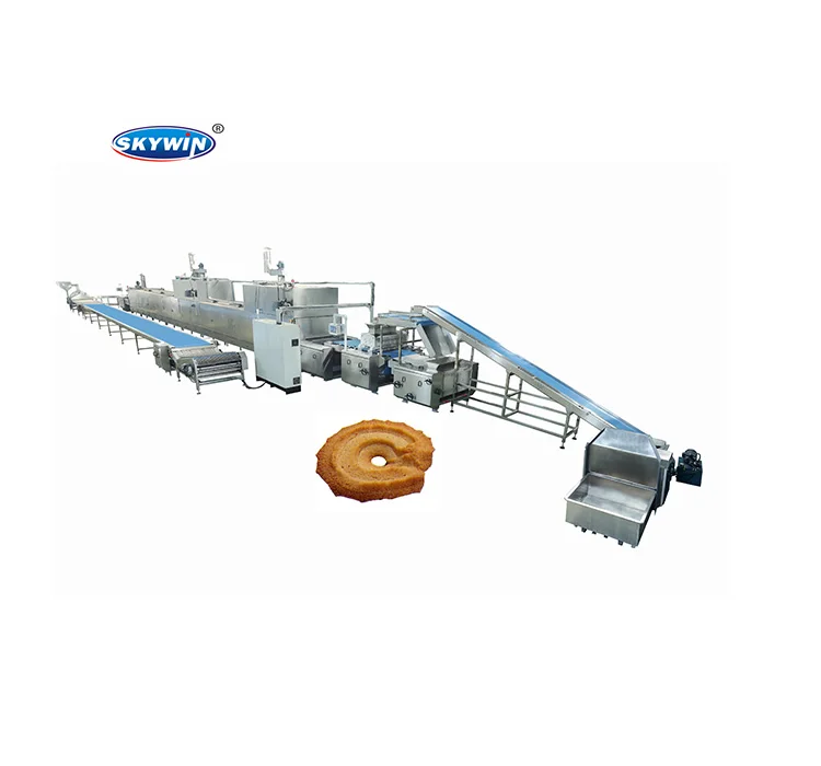 Full Automatic Biscuit Production Line Cookie Soft Biscuit Production Line