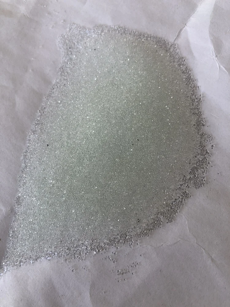40/60 Mesh Glass Microbeads For Sandblasting Glass Beads Buy Glass