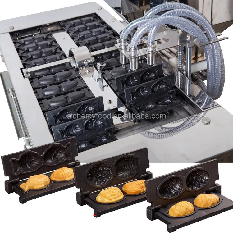 Farklı Kalıplar Balık Ceviz Mısır Şekli Kek Delimanjoo Taiyaki Pişirme
