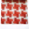 Shaoxing high density tr checks geometr pattern fabric
