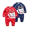 Factory direct Children's Jumpsuit New Love Bear Boy and Girl Wool Sweater Baby Romper
