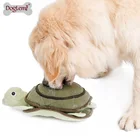 Dog toys eco friendly interactive Snuffling nose work Turtle design plush pet iq intelligent toy smart dog puzzle toys