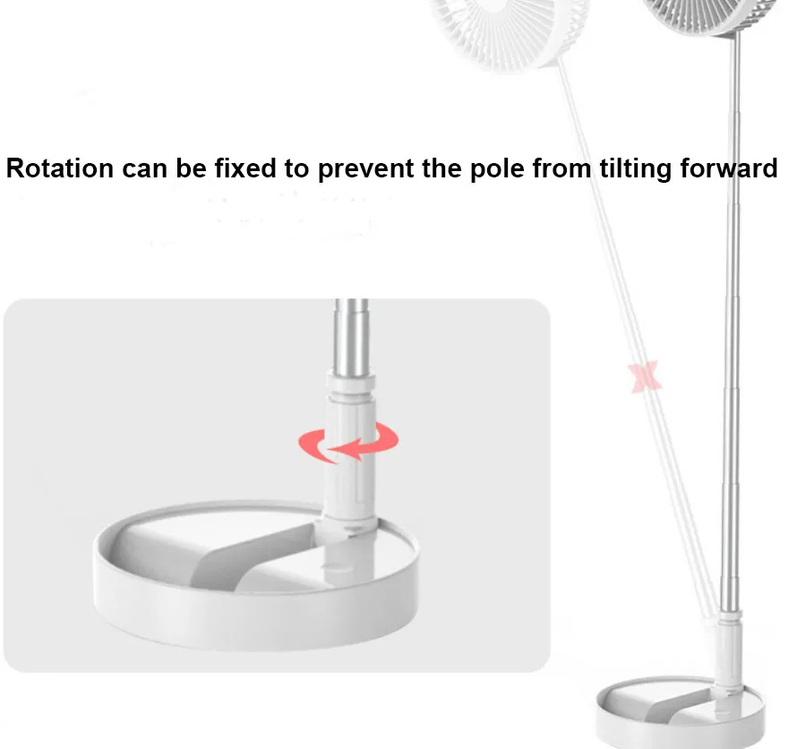 Usb Fan, Cordless, Portable - detail 6