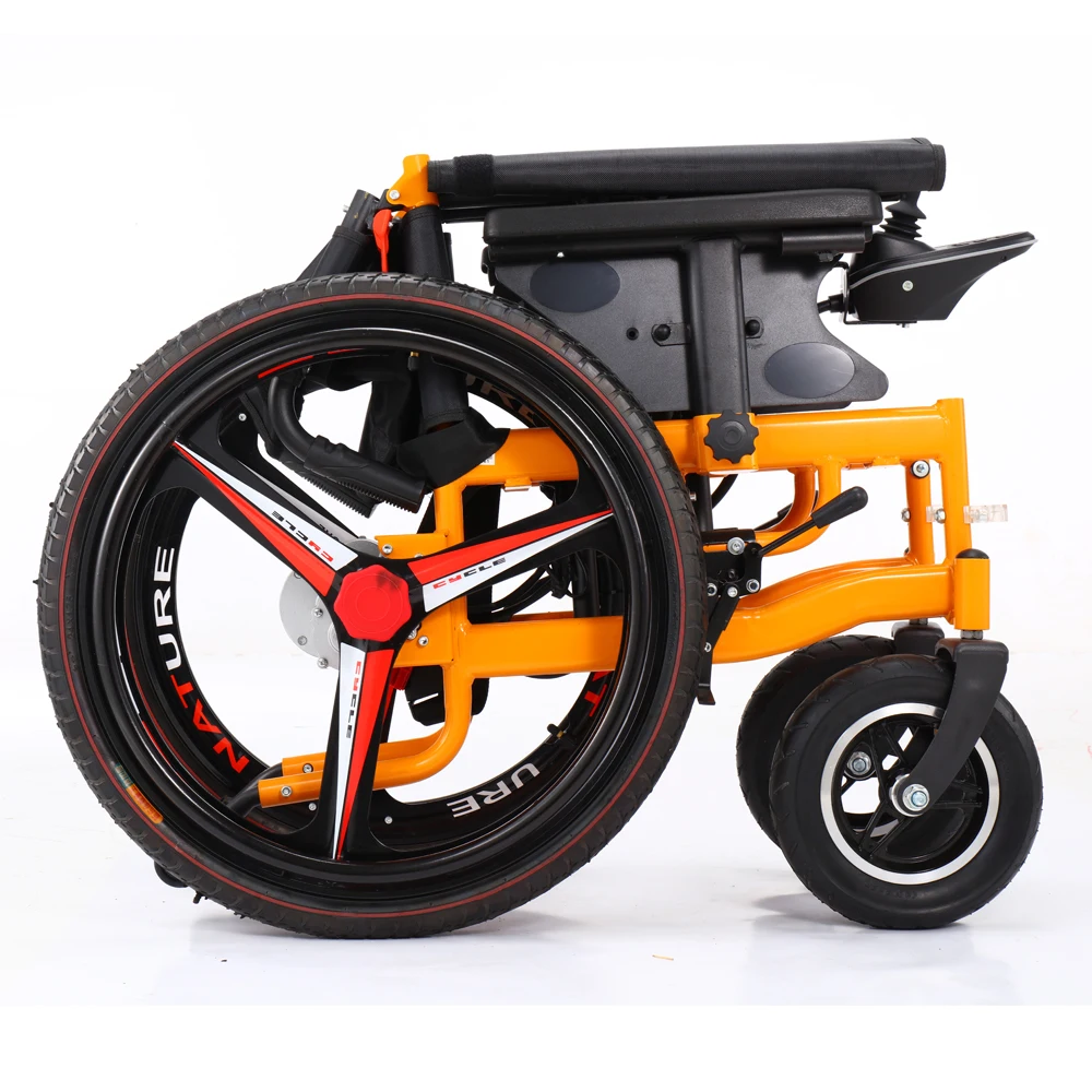 Big Wheel Handicapped Using Remote Control Electric Wheelchair Buy