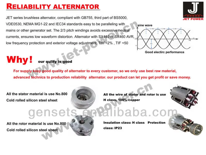 Stamford type alternator -02