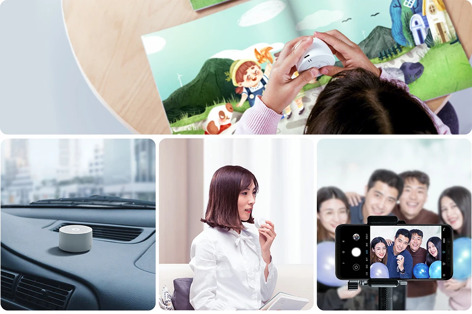 Xiaomi Bluetooth Speaker AI Control Handsfree Call Stereo Portable Wireless Mp3 Player Hands-free Speaker - ANKUX.COM