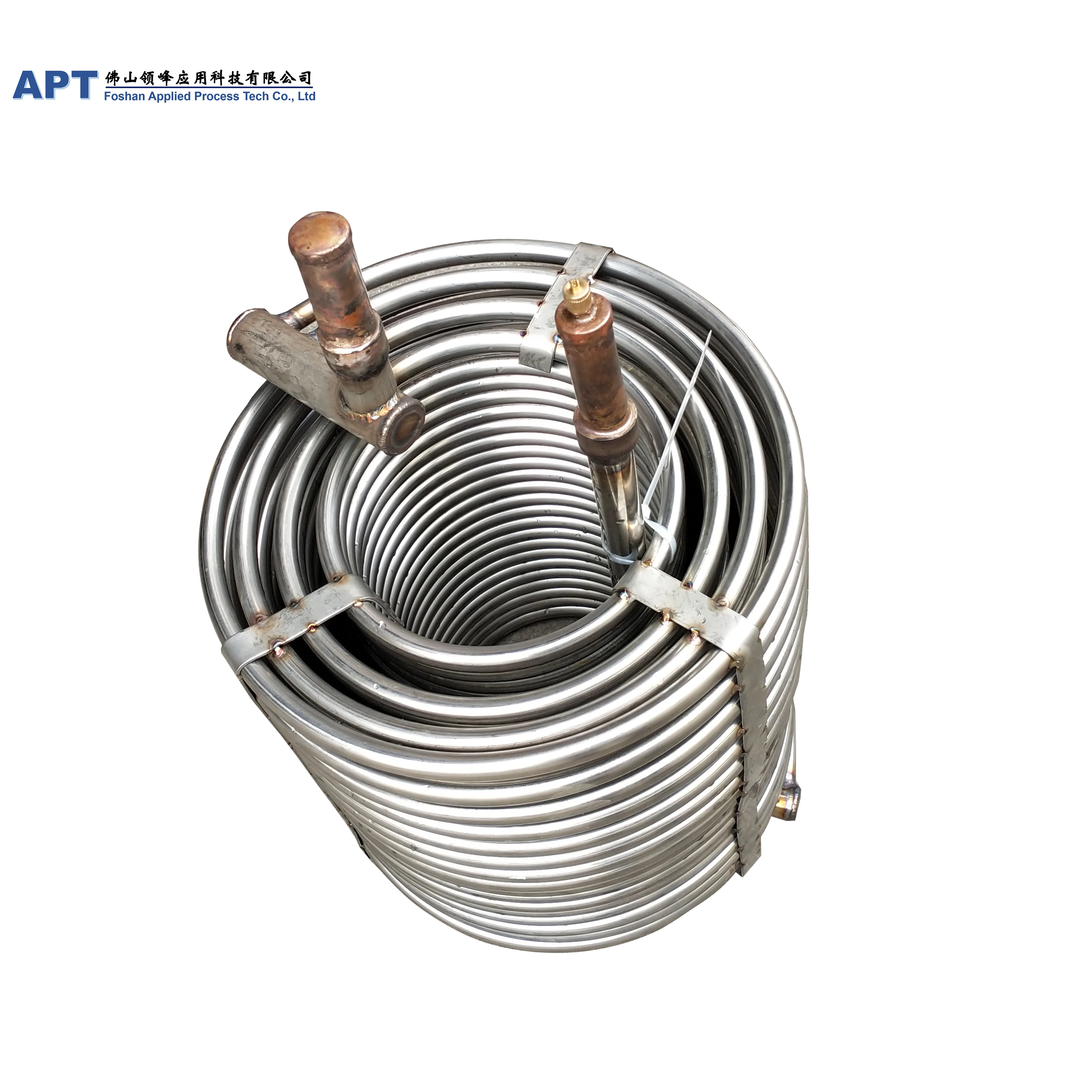 5hp stainless steel cooling coil tube for chiller