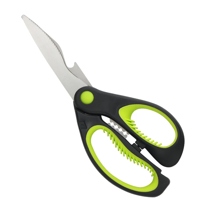 Utility Food Salad Chopper Slicer Cutting Shears With Antiskid Soft