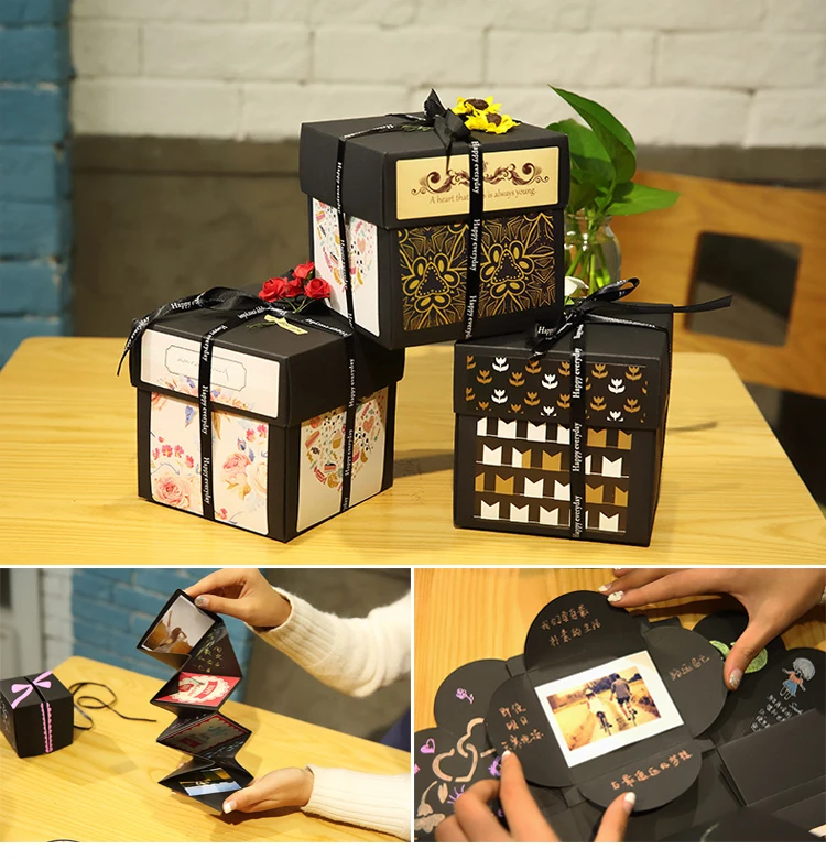 Factory Price Custom Luxury Explosion Surprise Gift Box With Logo Buy