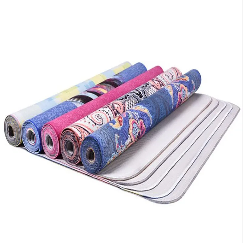 Private Label Custom Sublimation Printed Nonslip Yoga Mat With