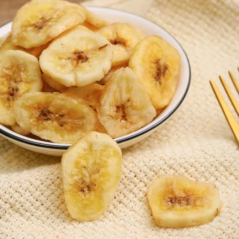 500gram Crispy Dehydrated Banana Chips Slicer Dried Banana Banana Chips