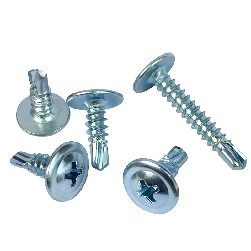 Stainless Steel Metal Galvanized Round Wafer Truss Head Self Drilling