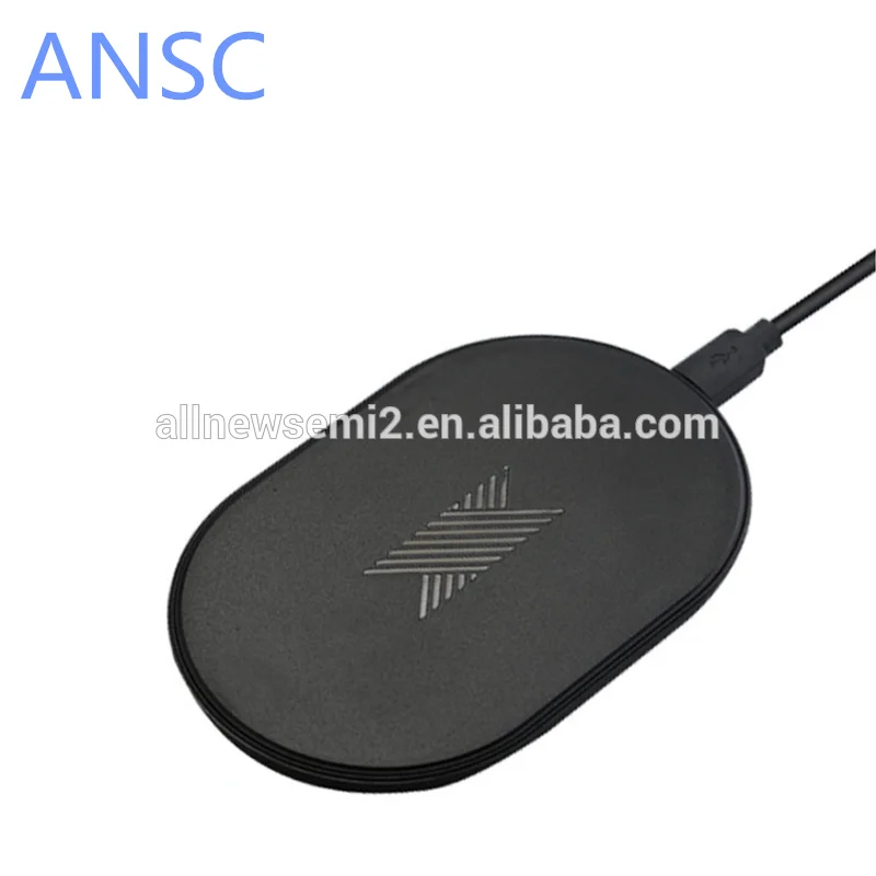 Customized universal 10w  charging pad  transmitter wireless charger base qi wireless charger  pad