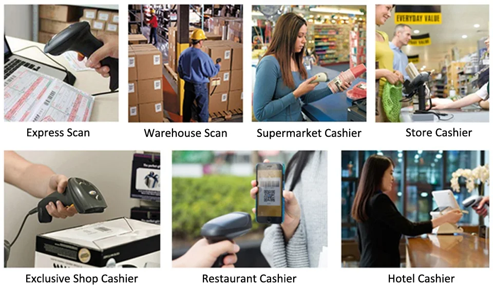 Wireless 2D Handheld Barcode Scanner