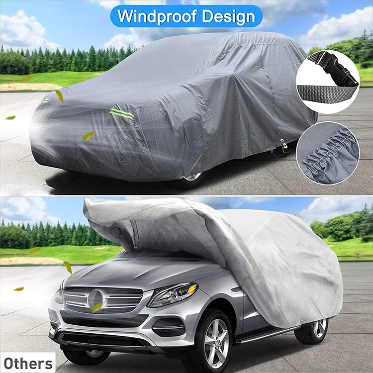 Hotting Sales Heavy Duty Windproof Car Covers Dustproof All Weather