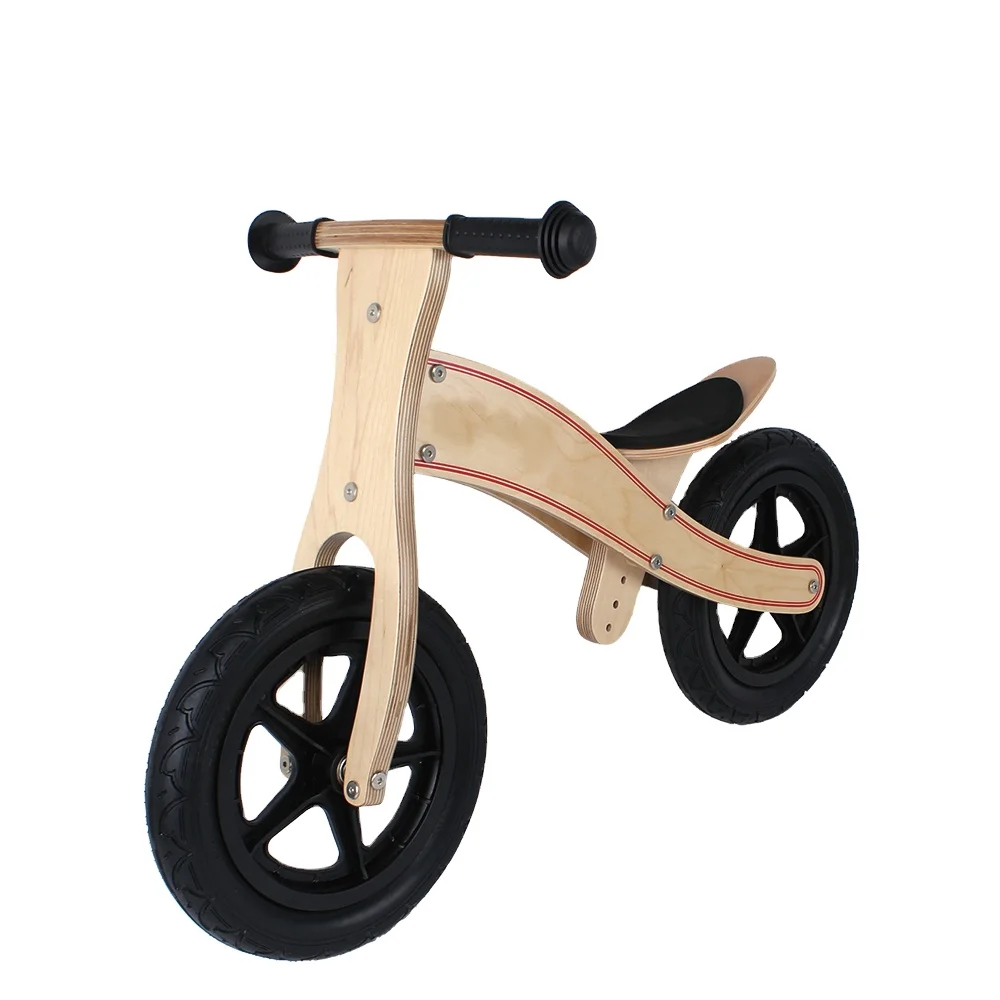 12" Wooden Balance Bike Aerodynamic Body Kids Bicycle Buy Wooden Bike