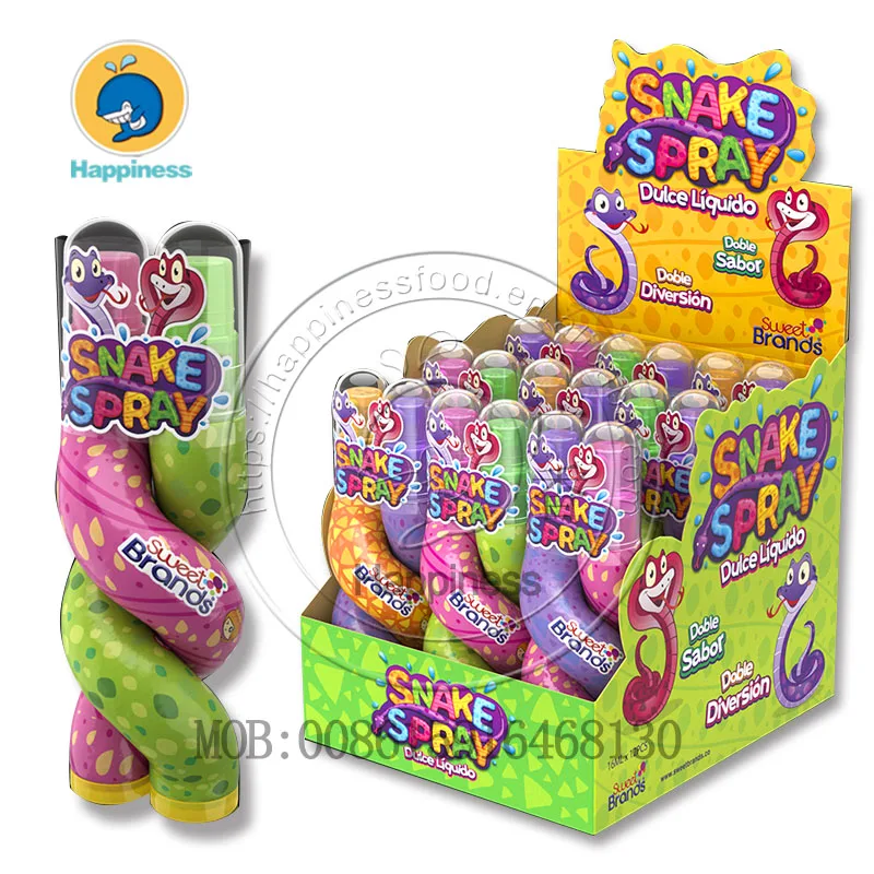 Snake Shape Sour Spray Candy Liquid Candy Buy Snake Spray Candy,Funny