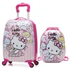 Custom Cute Cartoon ABS Hard Case Children Printed Luggage Kids Suitcase