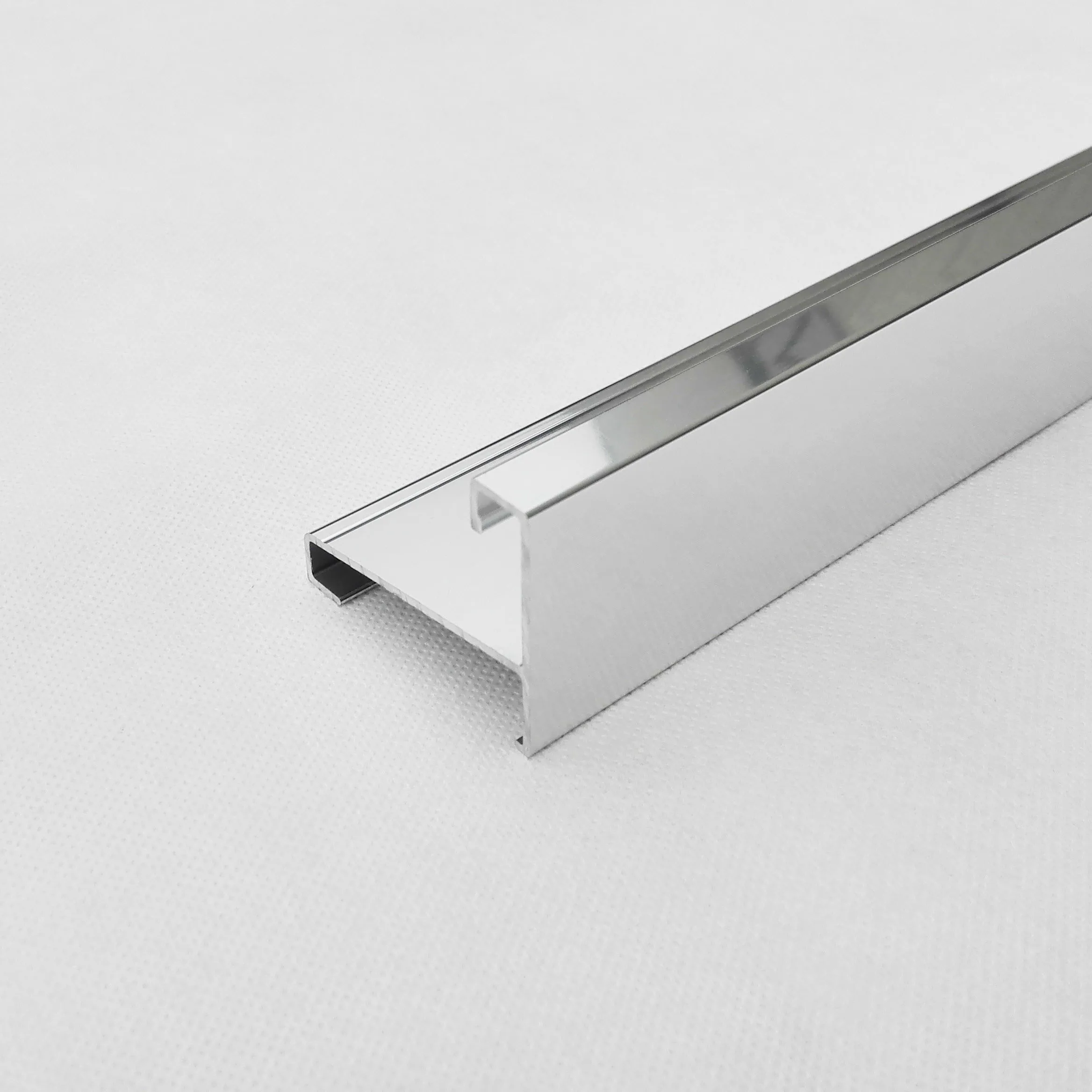 Chrome Finish Aluminum Extrusion Profile Buy Bright Dipping Aluminum