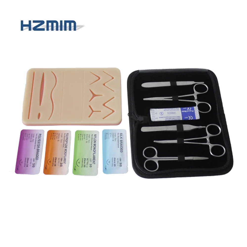 Wholesale Surgical Suture Kit Suture Practice Tools With Suture Pad Kit