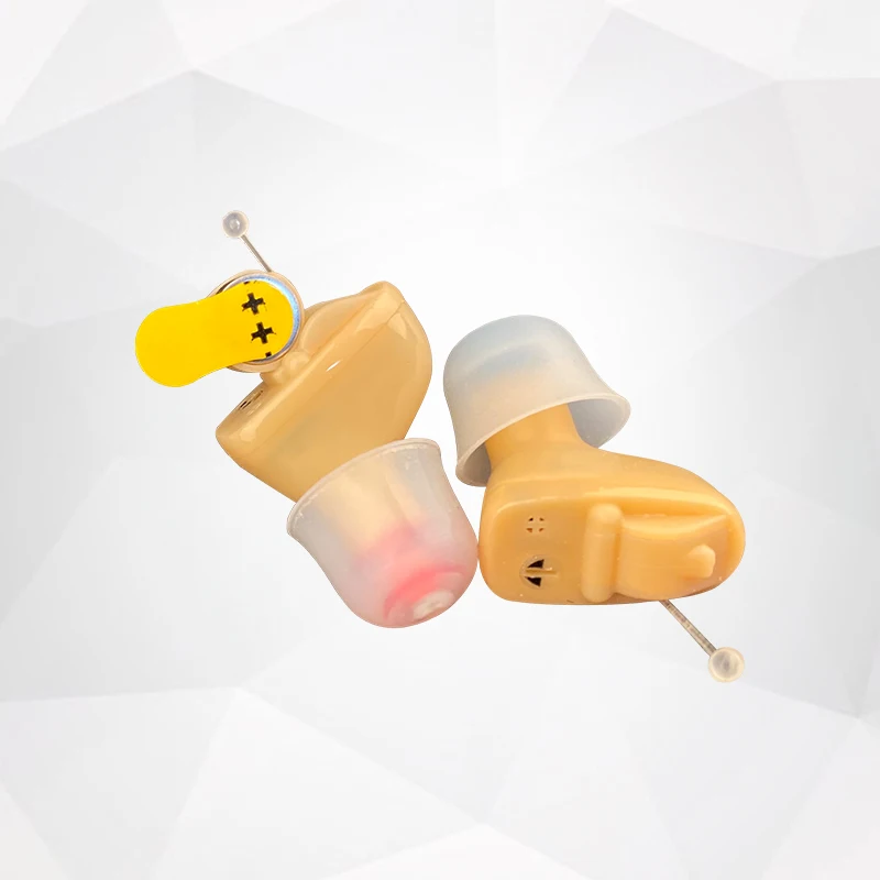 小型耳管中的 ite 型助听器