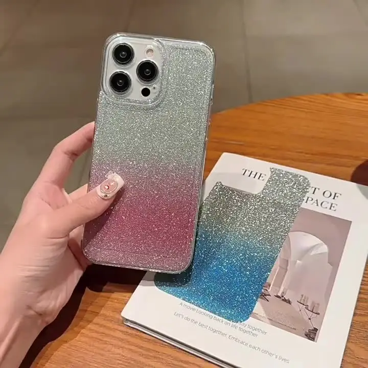 Glitter Phone Case Accessories for iPhone 15, 16, 17 - Slim, Protective  Inserts with Custom Logo Options in 20+ Colors